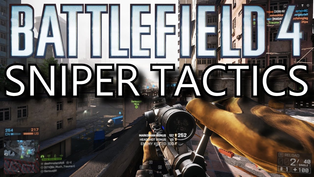 Battlefield 4 Sniping Tips: Introduction to the Recon Class (BF4 SRR-61 and M98B Sniper Gameplay)