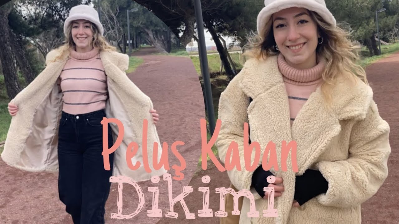 PELUŞ KABAN DİKİMİ / ASTARLI KOLAY KABAN NASIL DİKİLİR?