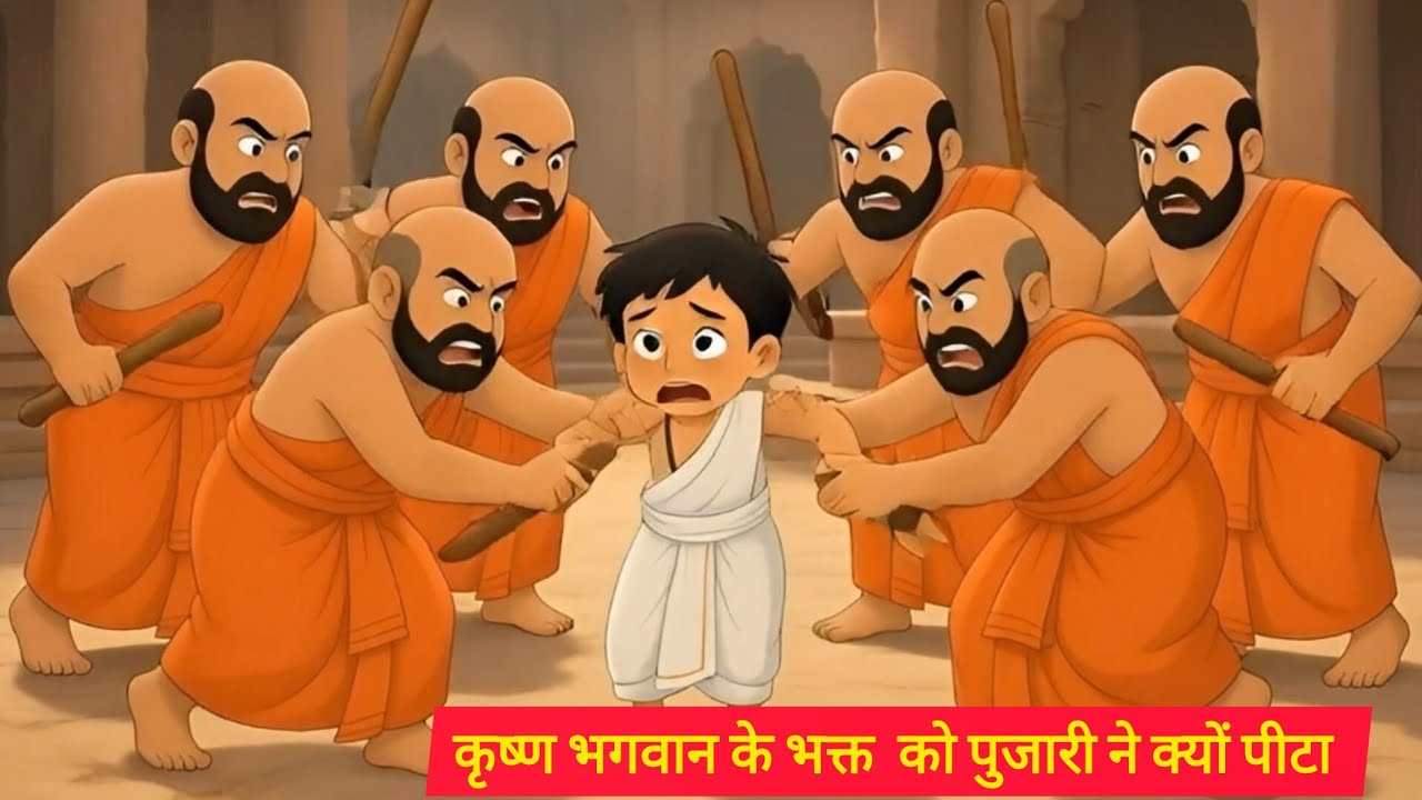 चौकों मेला कृष्ण भगवान जी के भक्त को पुजारियों ने बहुत पीटा 😱🙏