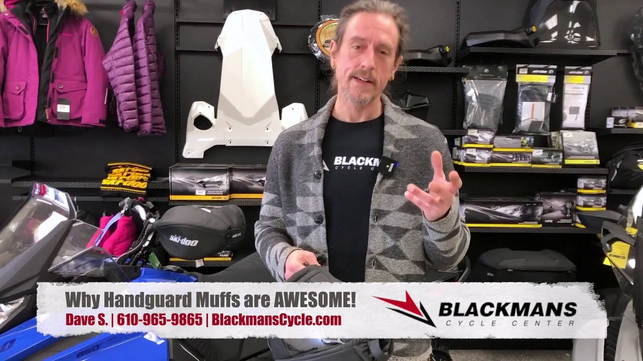 Ski-Doo Handguard Muff Review Blackmans Cycle Center