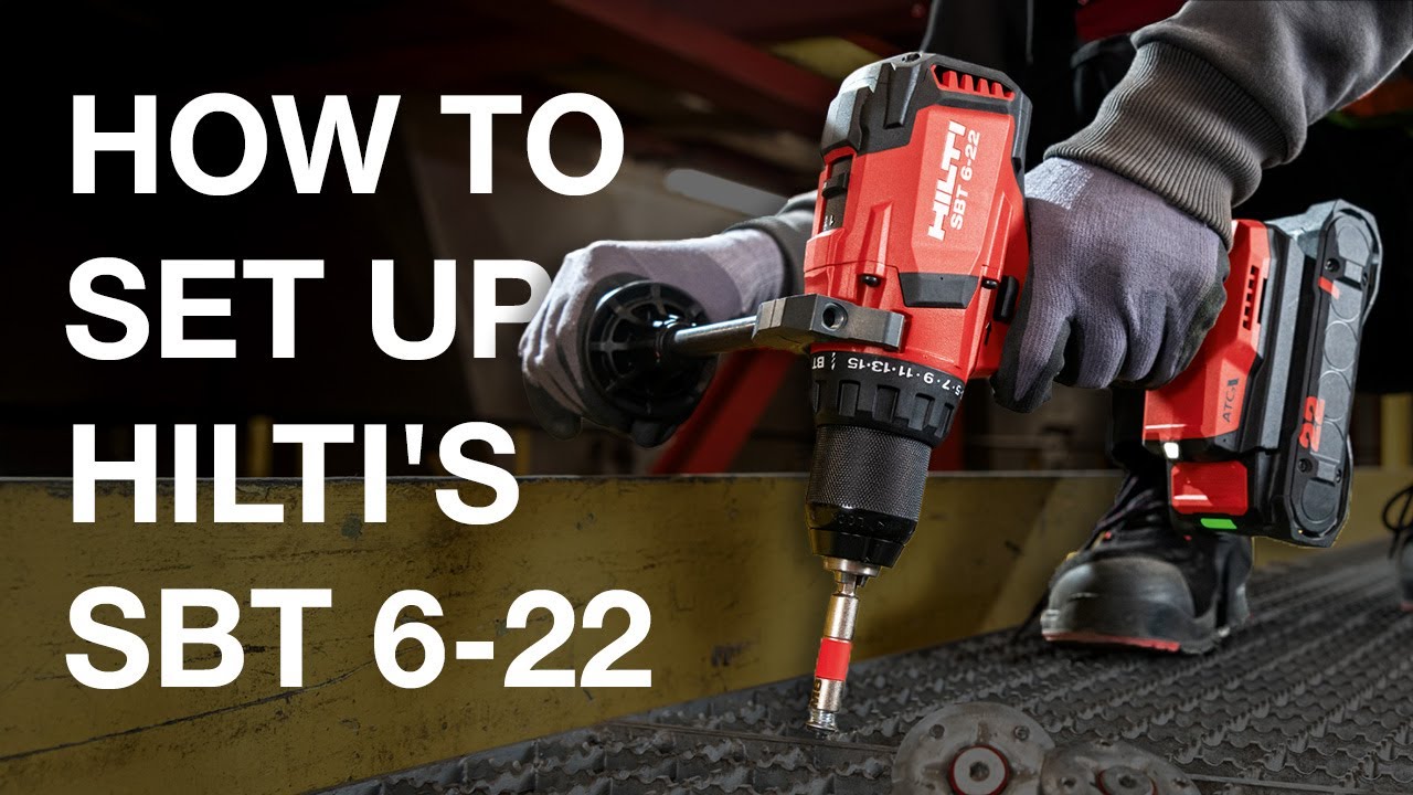 How to Set Up Hilti SBT 6-22 | For Fastening on Grating, Multi-Purpose, & Electrical Applications