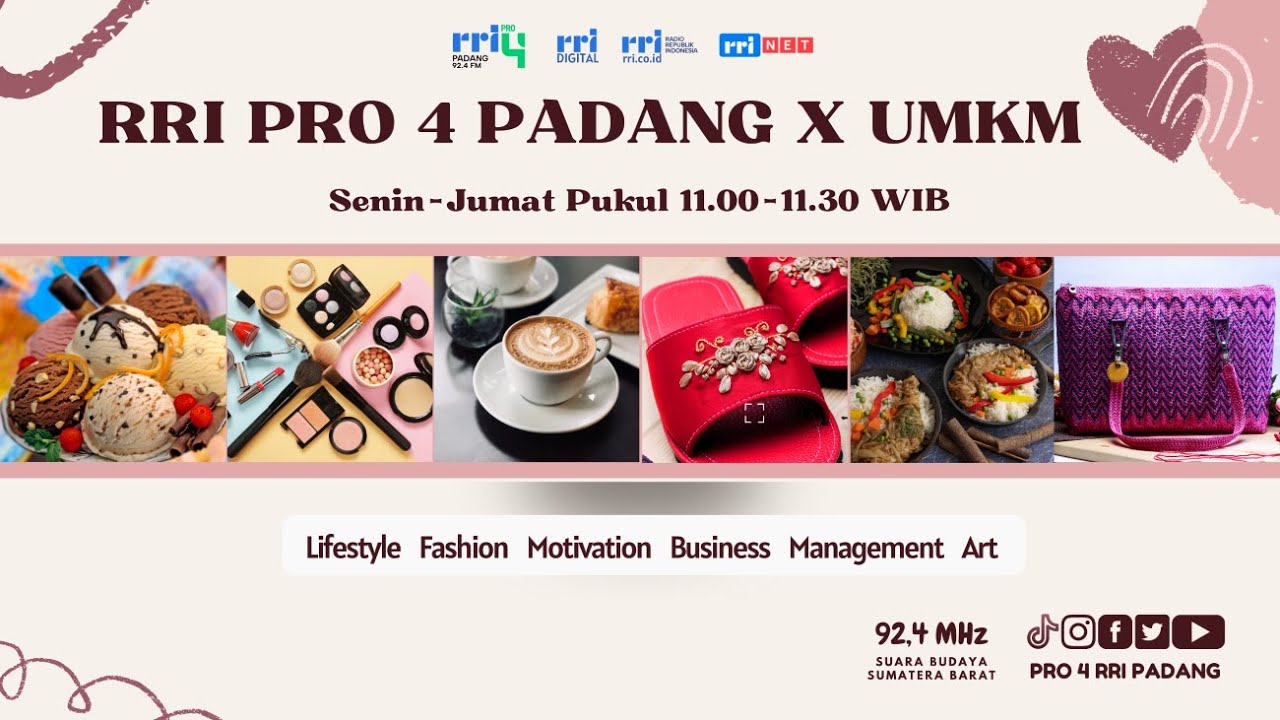 RRI Pro 4 Padang X UMKM l Jumat, 13 Desember 2024