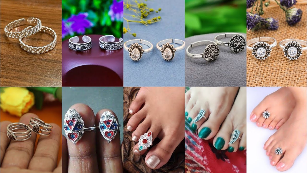 Silver Toe Ring Design 2023/ Chandi Ke Bichhiya Design 2023 @shoppersaddaa89