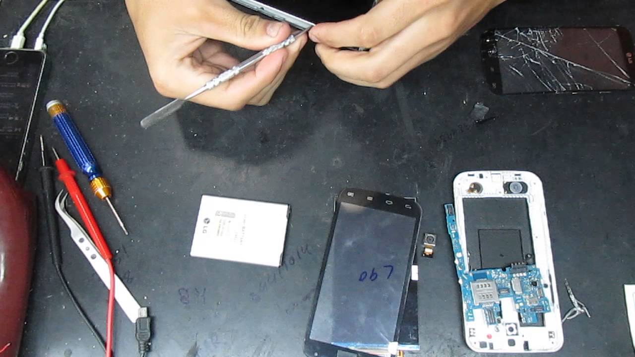 Trocando Touch e Lcd Lg L90 D410