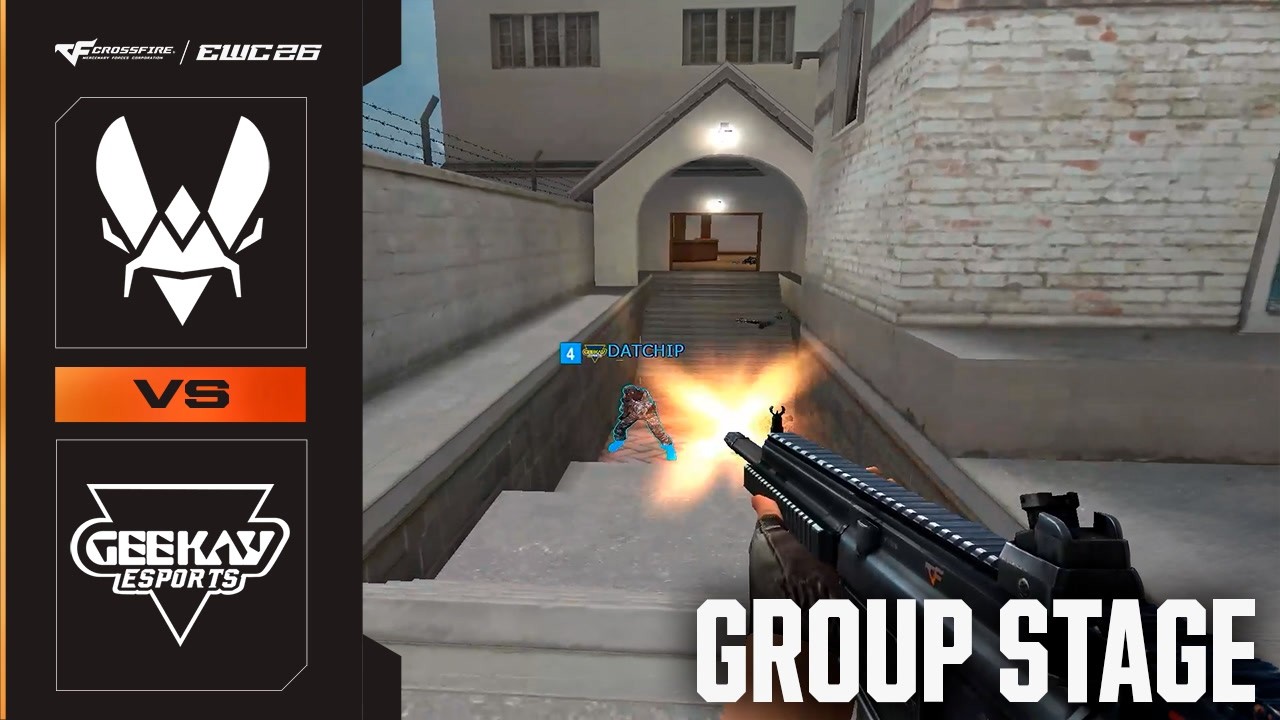 WINNER TO PLAYOFFS! Team Vitality vs Geekay Esports - CROSSFIRE at EWC 26 - Group Stage - HIGHLIGHTS