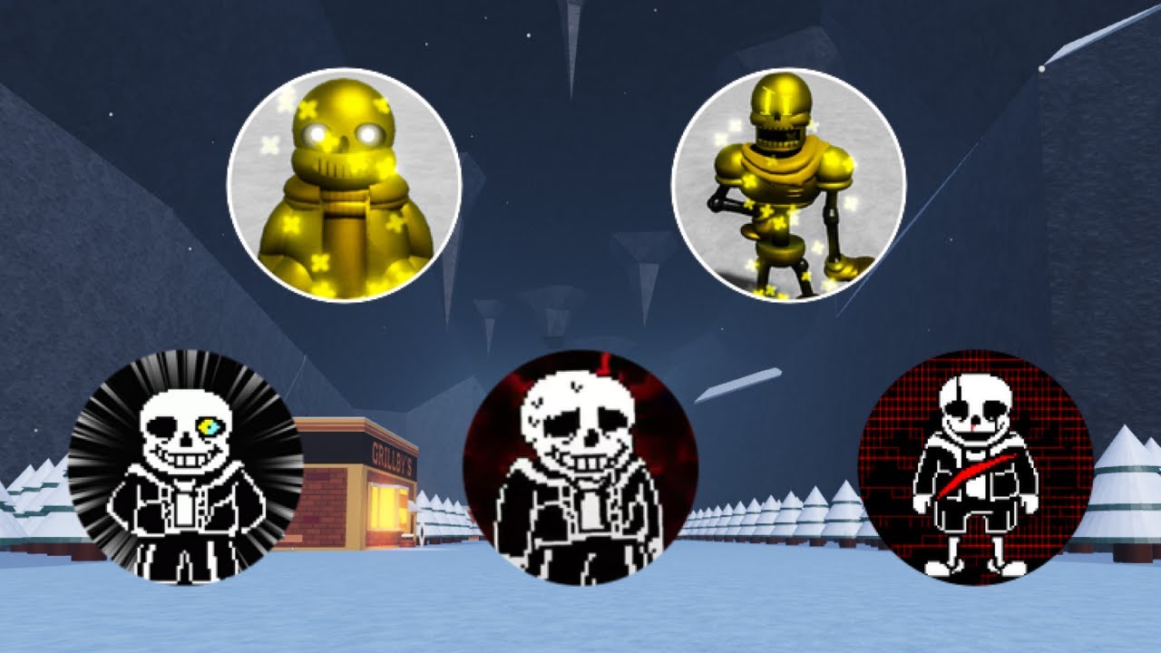 Untitled Sans Battles showcase all anniversary badge