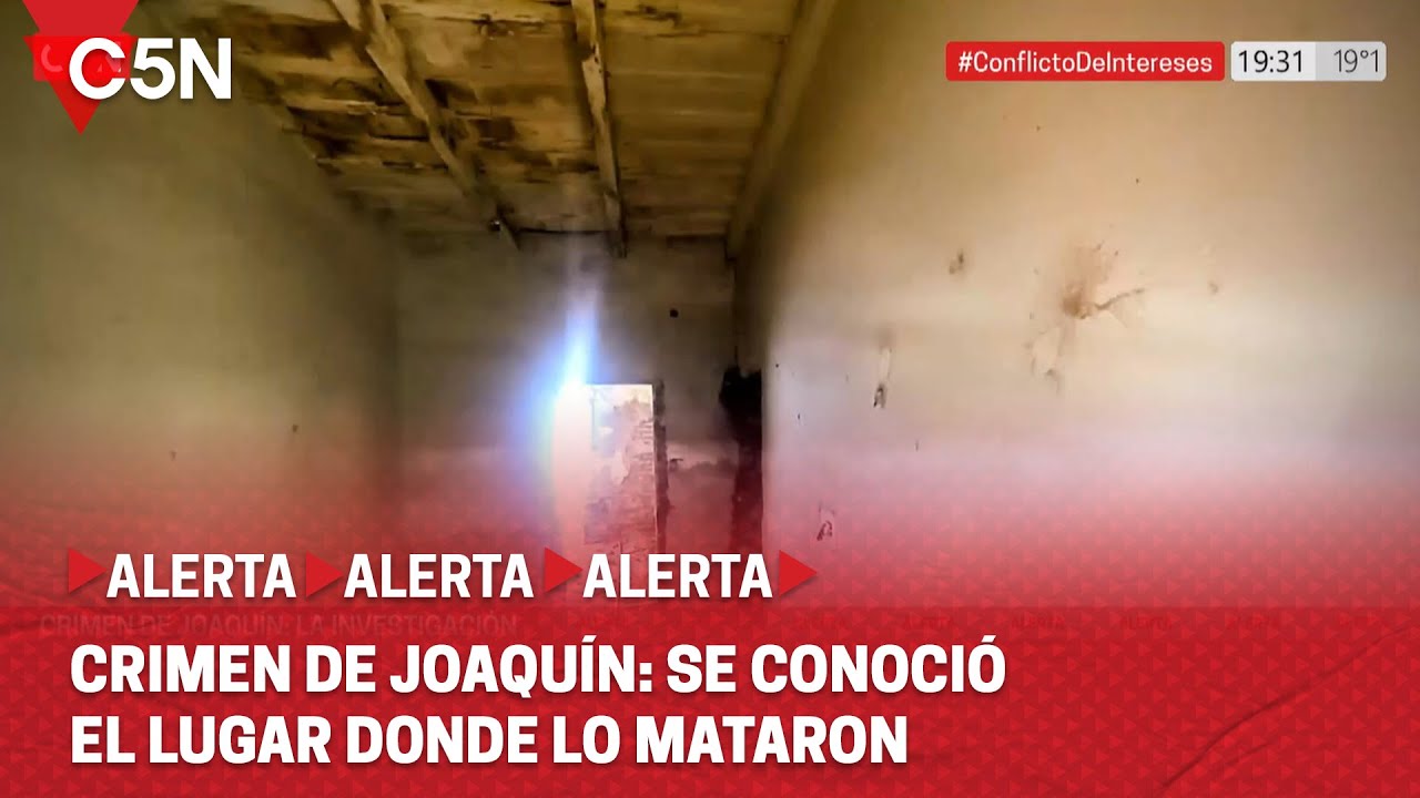 Se CONOCIÓ el LUGAR EXACTO donde MATARON a JOAQUÍN
