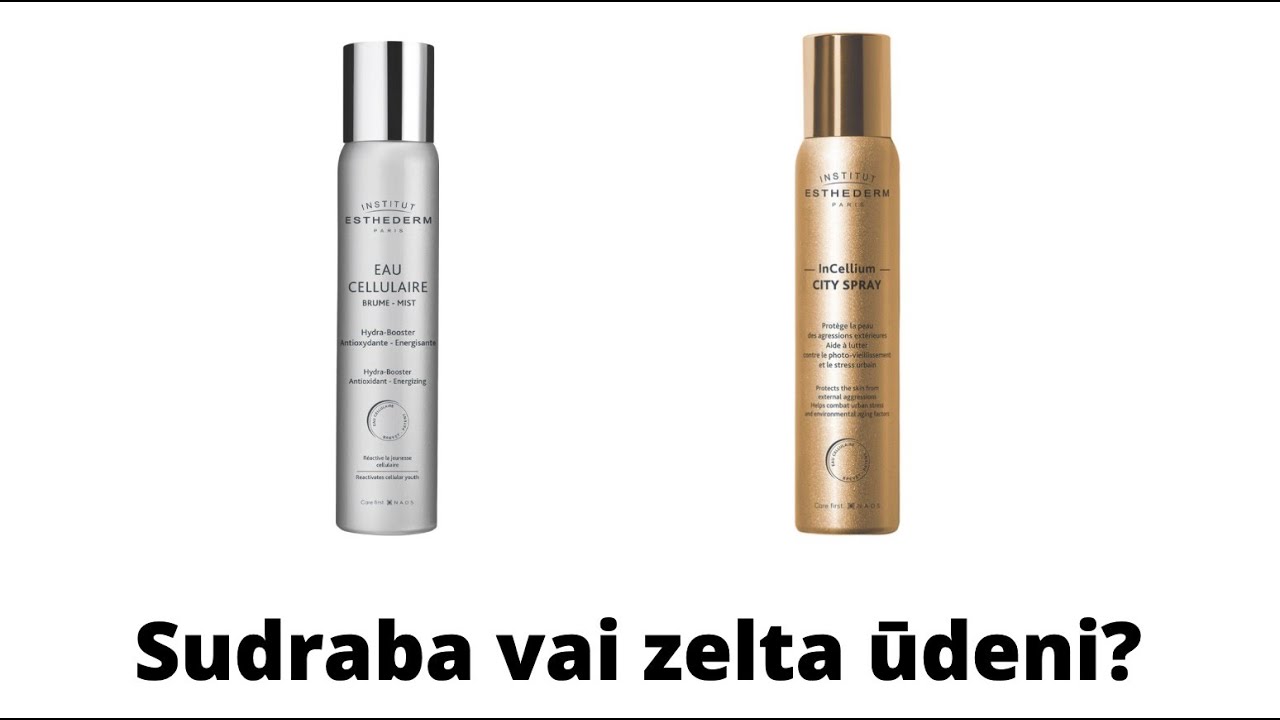 Institut Esthederm izsmidzināmie līdzekļi - kāda atšķirība starp tiem, kad un kā tos pareizi lietot.