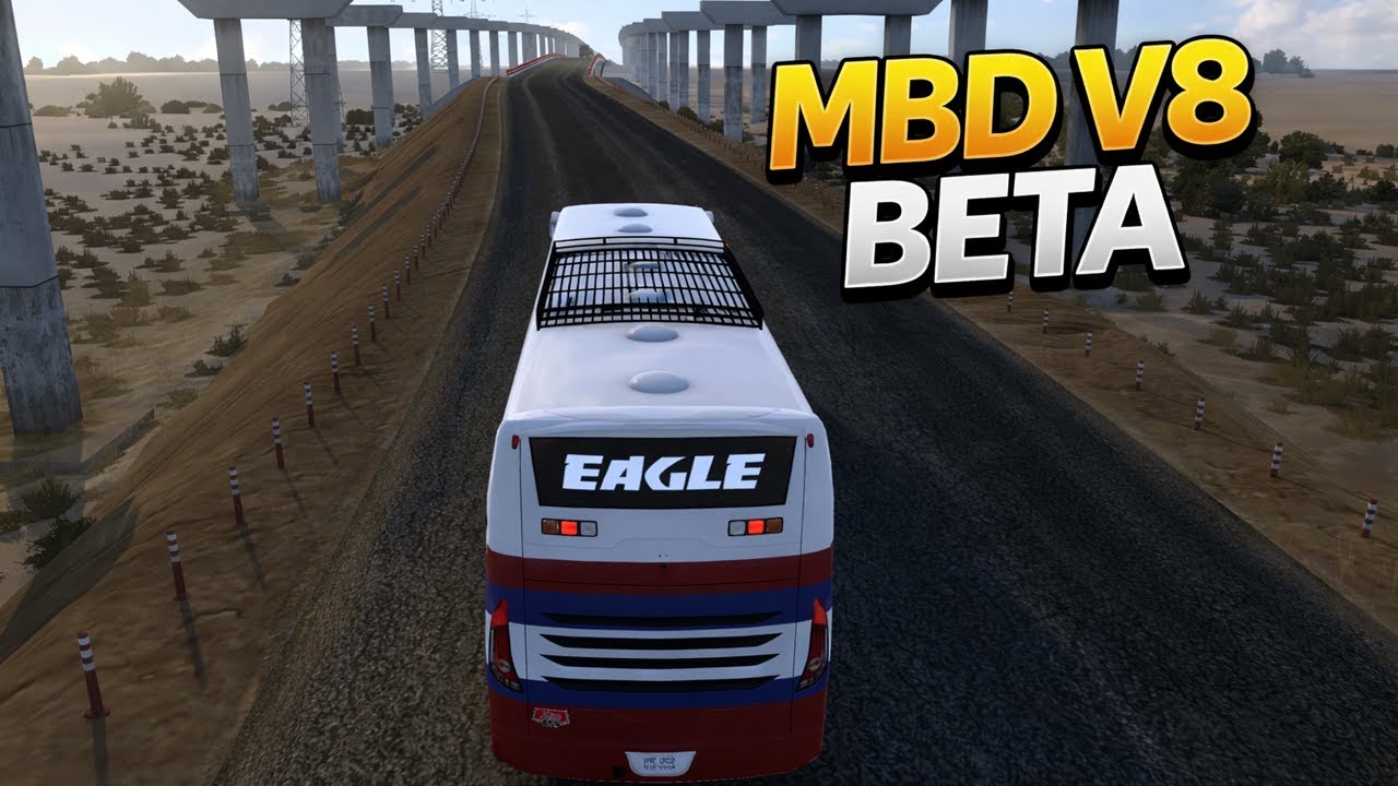 ETS2 MBD V8 Beta Map Review | Realistic Bangladesh Roads | Euro Truck Simulator 2 (No Commentary)