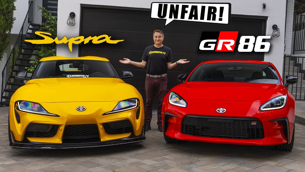 Toyota GR86 vs Supra: The Unfair Comparison