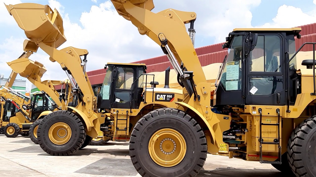 รีวิว พาชมเครื่องจักรหนักจากค่าย CATERPILLAR SEM โฟค์ลิฟ CAT  ชมไป บ่นไป EP.4816
