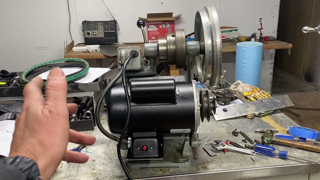 South Bend 10k Metal Lathe 1HP motor upgrade