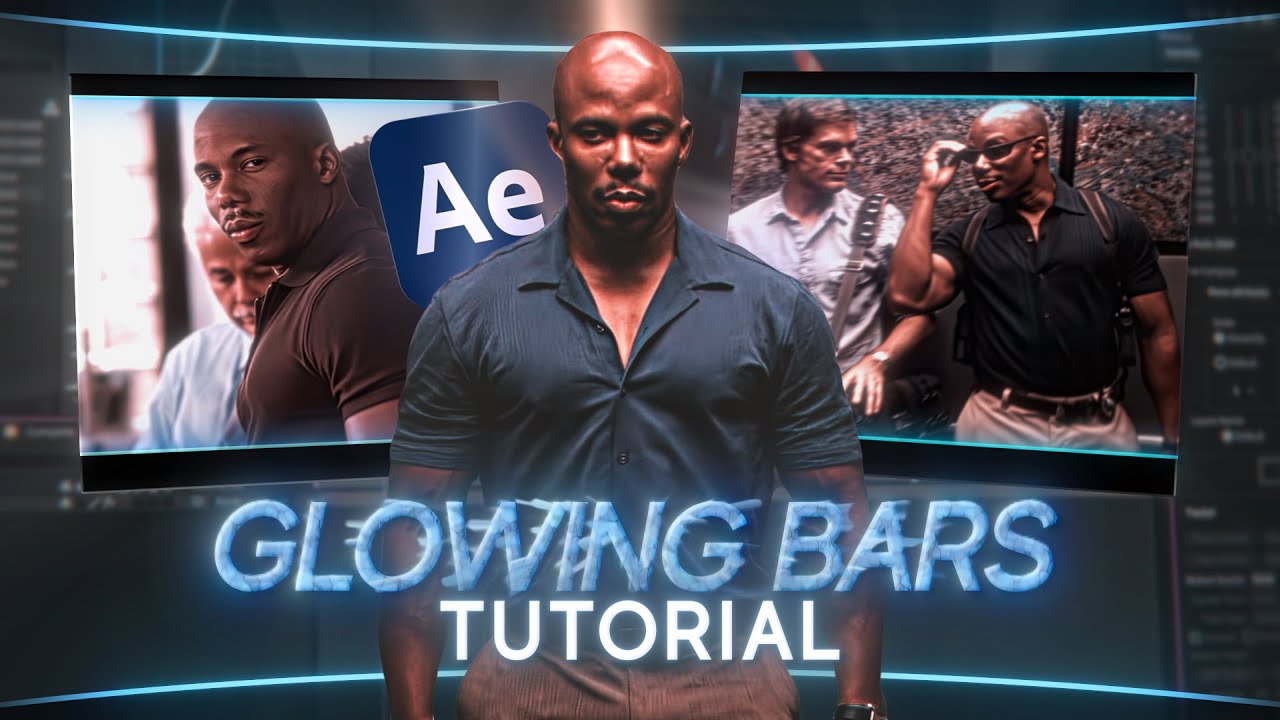 Make Glowing BARS in After Effects | After Effects Tutorial