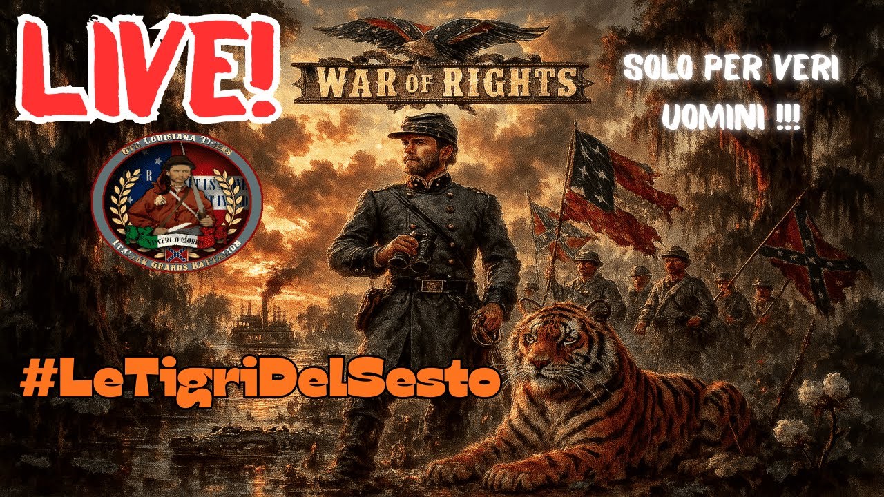 War Of Rights | HRE 14° | ITA | #LeTigriDelSesto #Live #warofrights