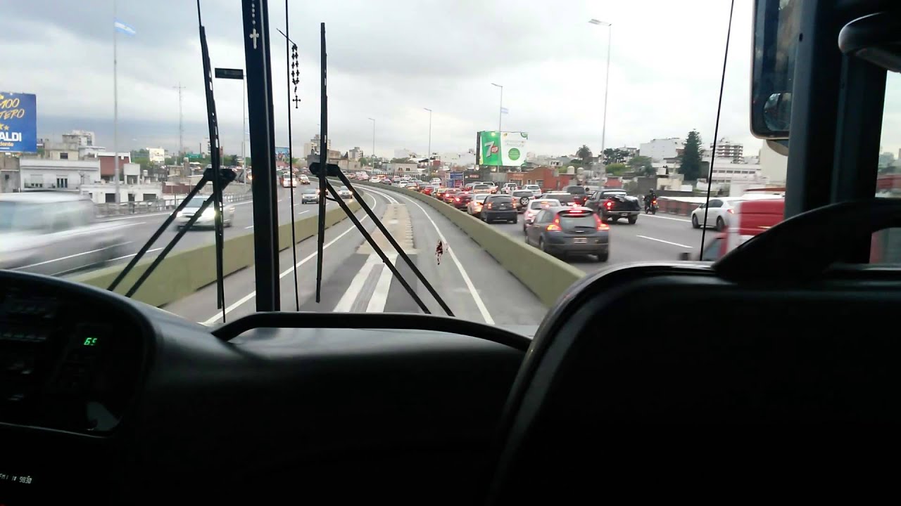 Metrobus Autopista 25 de Mayo. Buenos Aires Argentina