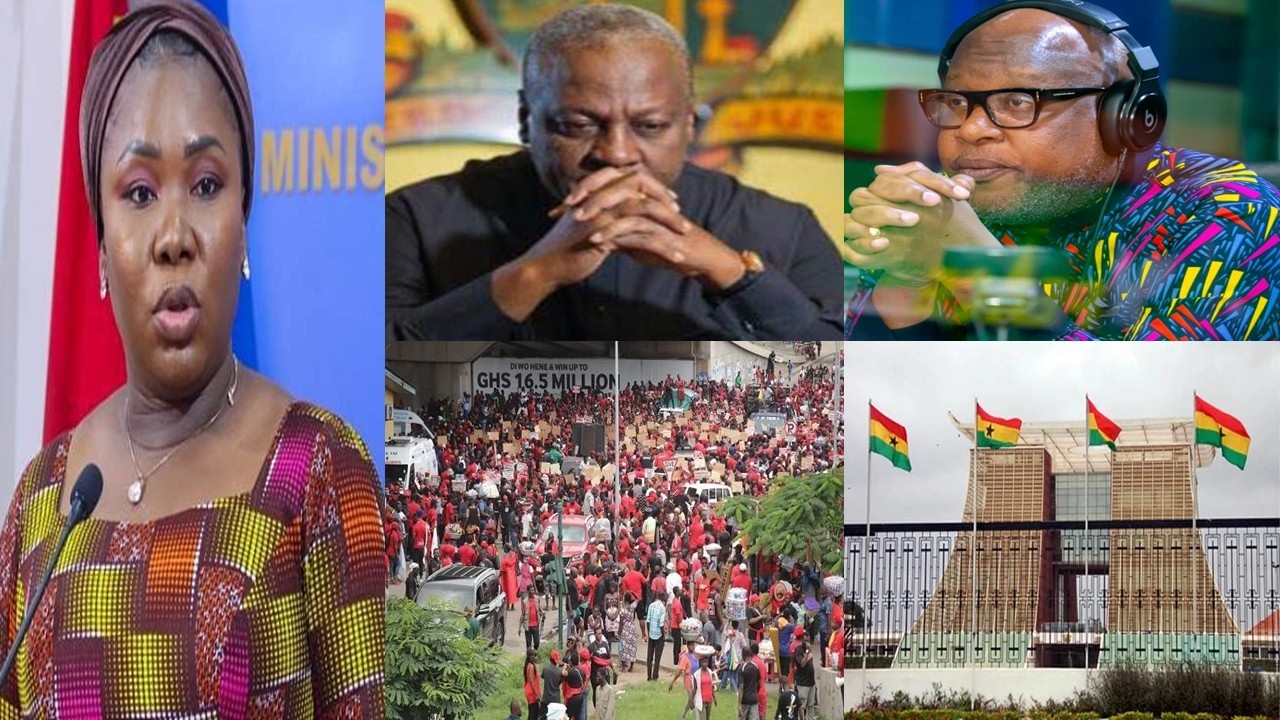 Ayɛhu, as over 10,000 farmers across Ghana to storm Jubilee House, Fatima Abubarkar..all, Mahama run