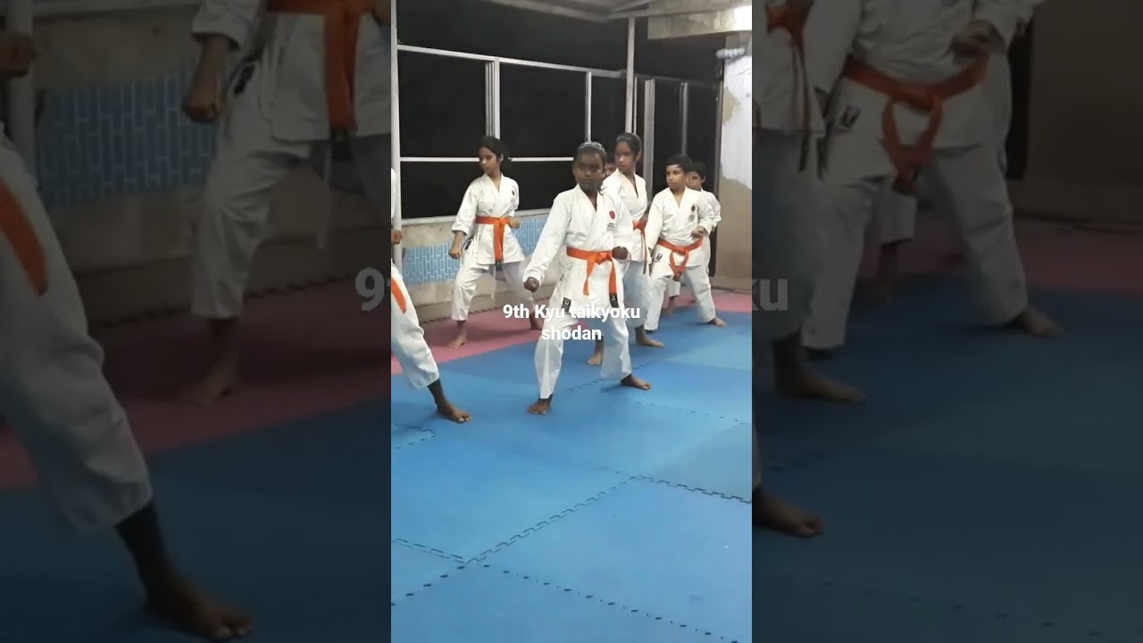 taikyoku shodan for 9th Kyu