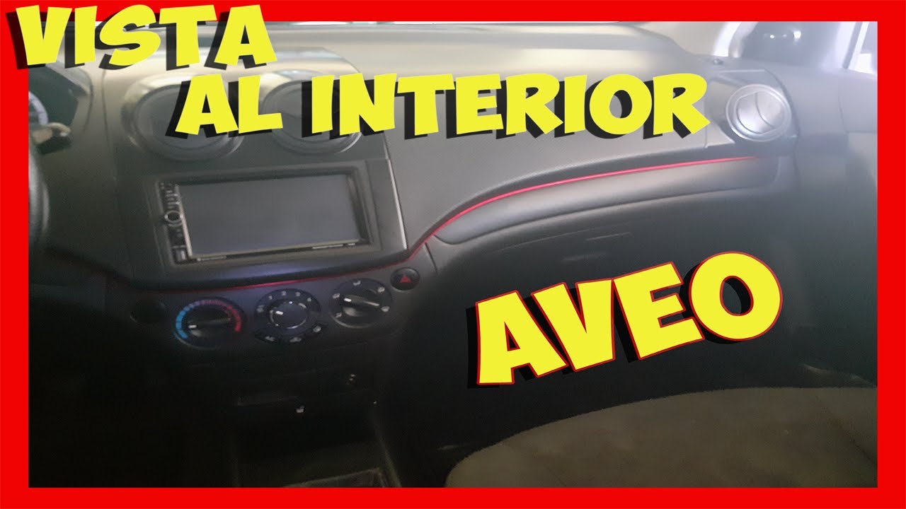 como instalar CINTA DECORATIVA en el interior del AVEO/ se nota el cambio, 5M