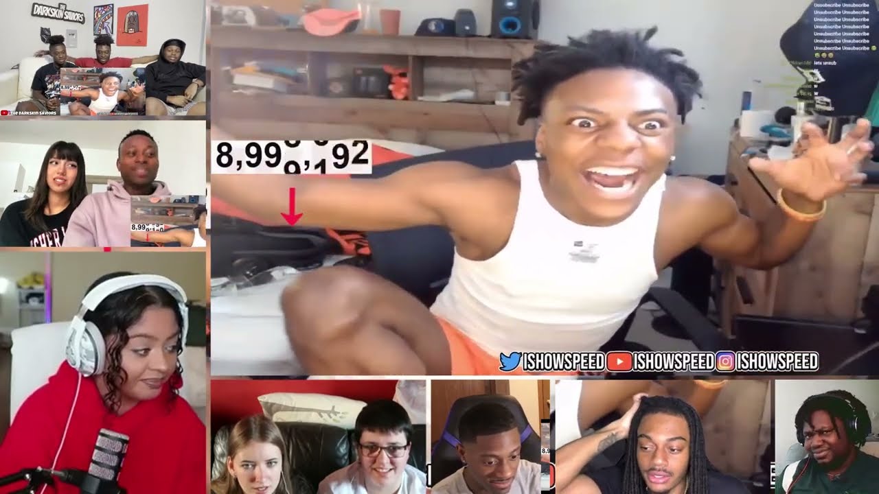 clips that made iShowSpeed famous 2 [REACTION MASH-UP]#2557