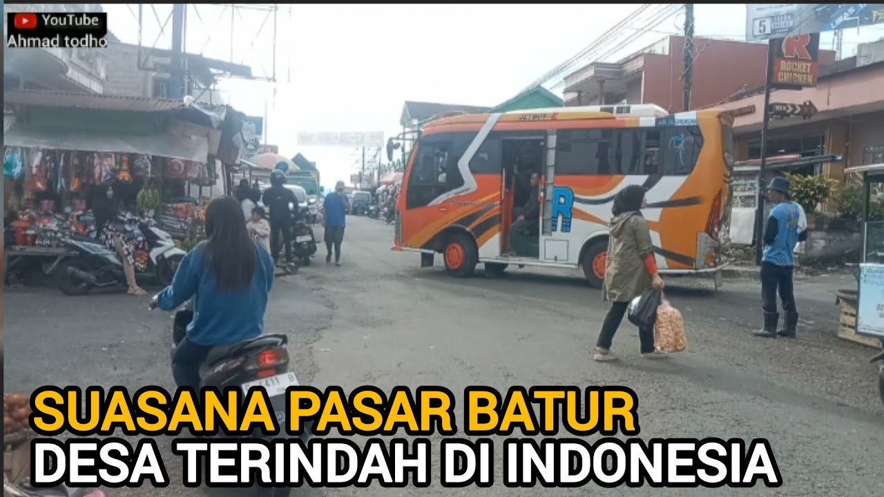 SUASANA⁉️PASAR BATUR BANJARNEGARA👉DATARAN TINGGI DIENG JAWA TENGAH.