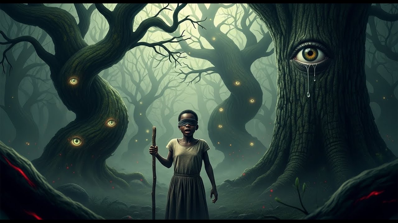 A blind girl lost in the woods… but the woods weren’t empty.