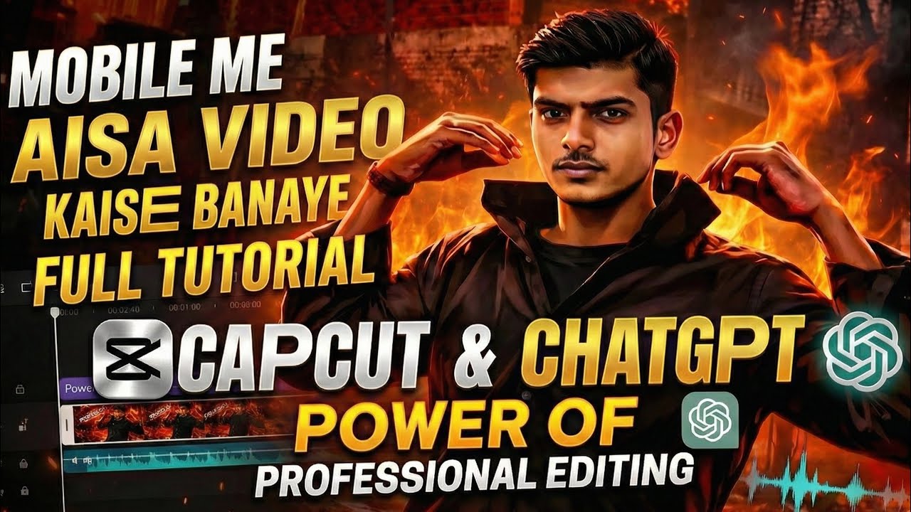 🔥 POWER OF EDITING | Cinematic Thumbnail & Video Editing Tutorial | BindasEdit 🔥