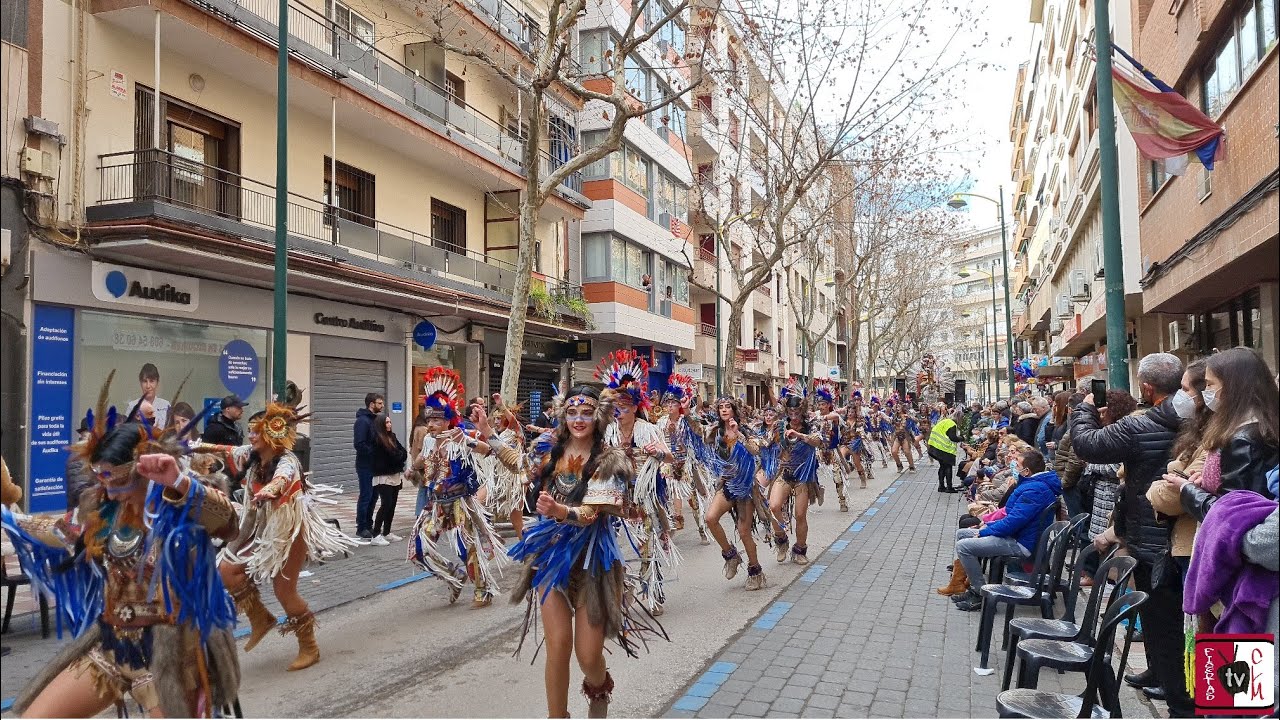 Desfile nacional del Domingo de Piñata Carnaval 2022 Ciudad Real