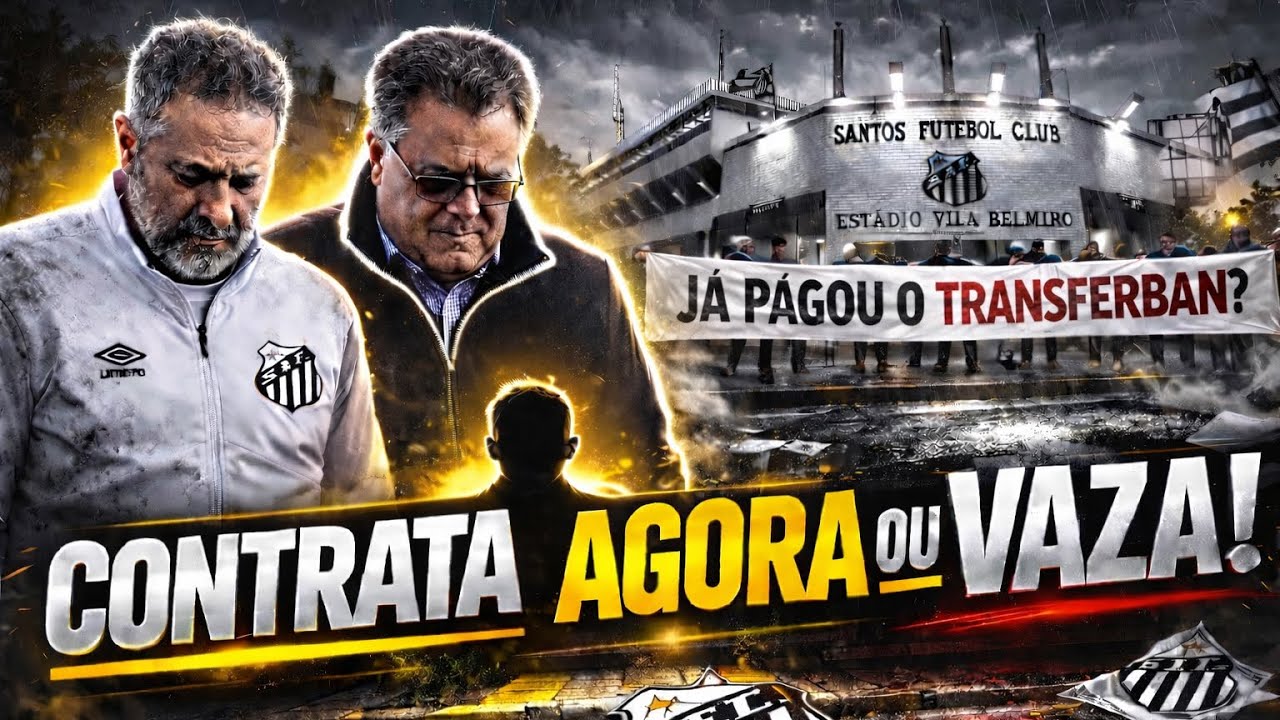 A TORCIDA DO SANTOS PERDEU A PACIÊNCIA DE VEZ