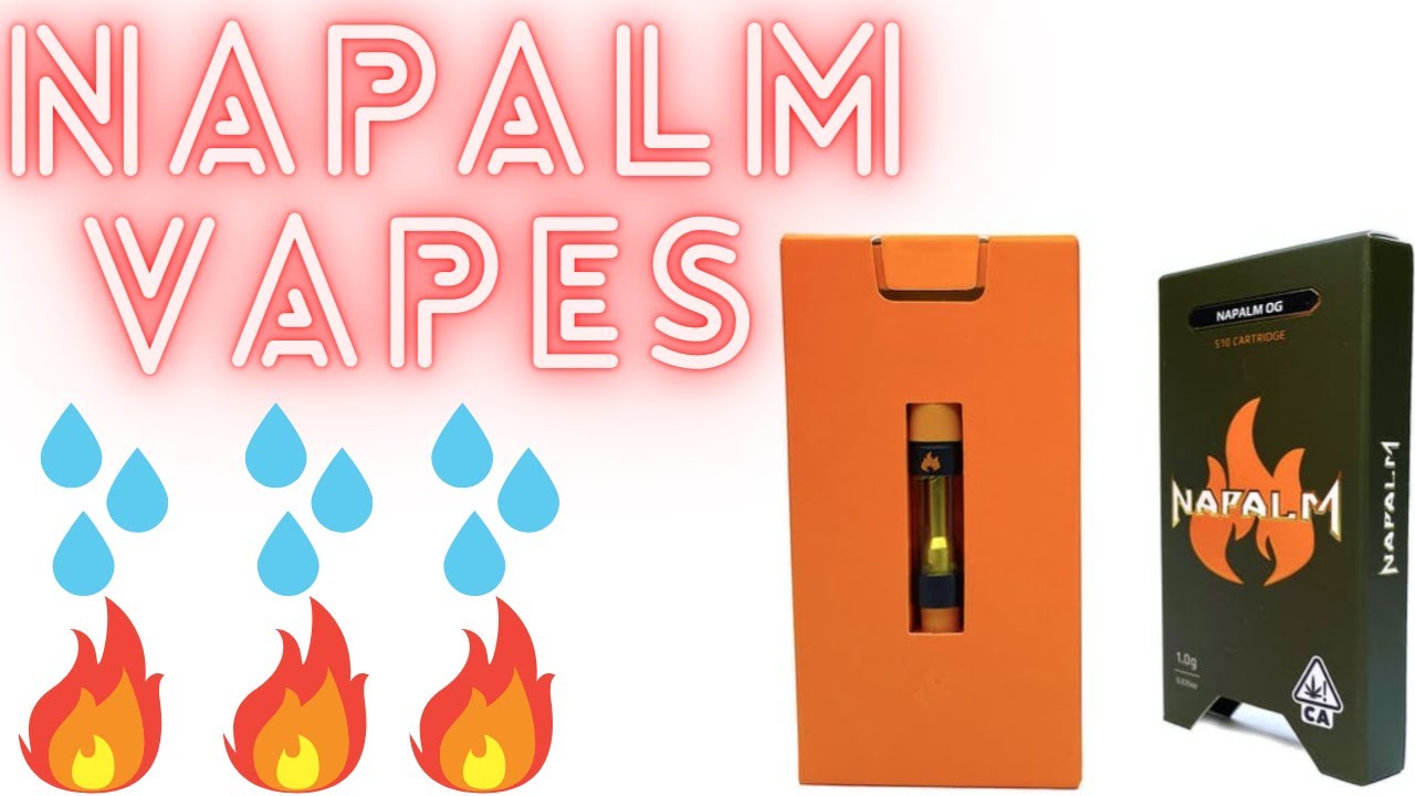 Napalm Vapes. Tested and reviewed. A war crime in your lungs.