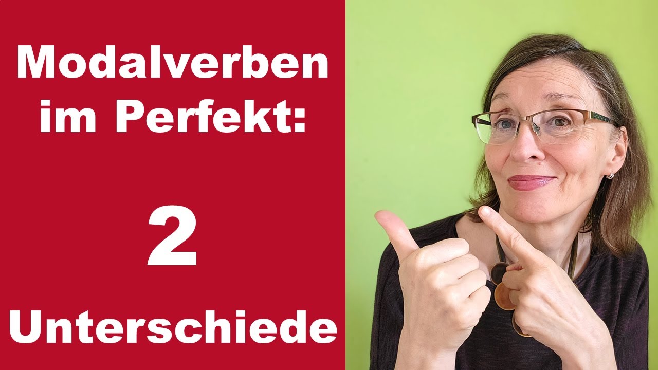Achtung! Andere Perfekt-Regeln bei Modalverben!  (Deutsch B2)