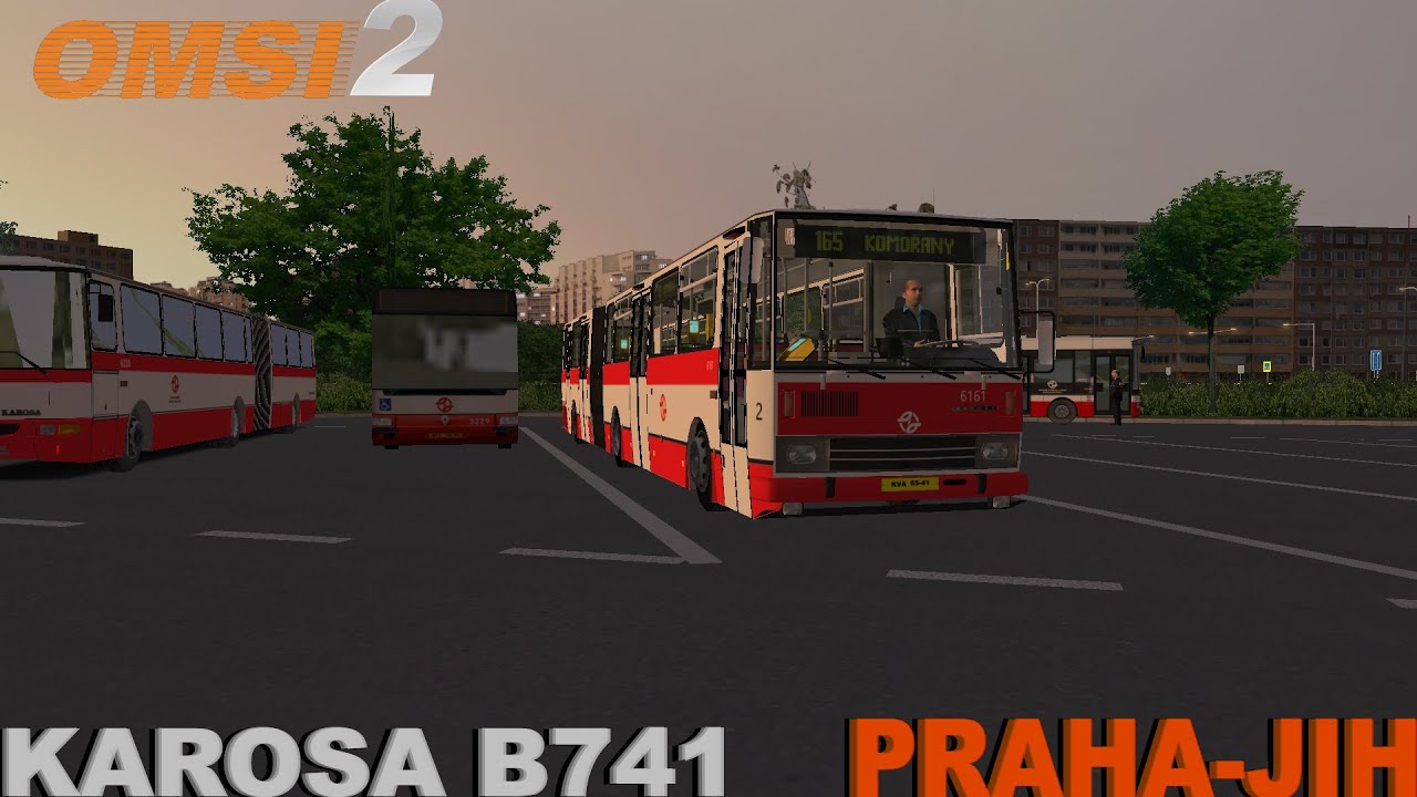 OMSI 2 linka 165 Háje - Komořany [Karosa B741]