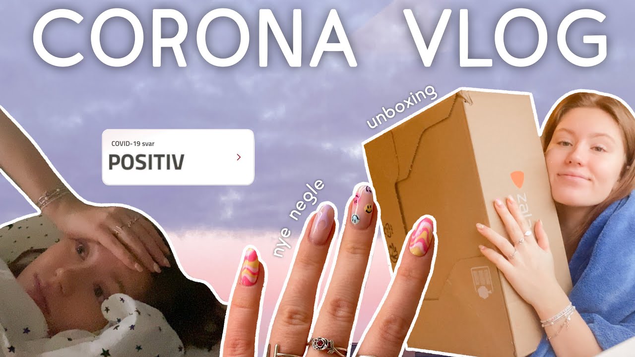 en uge i mit liv med corona 😷🦠+ mini haul & får lavet negle🛍💅🏼