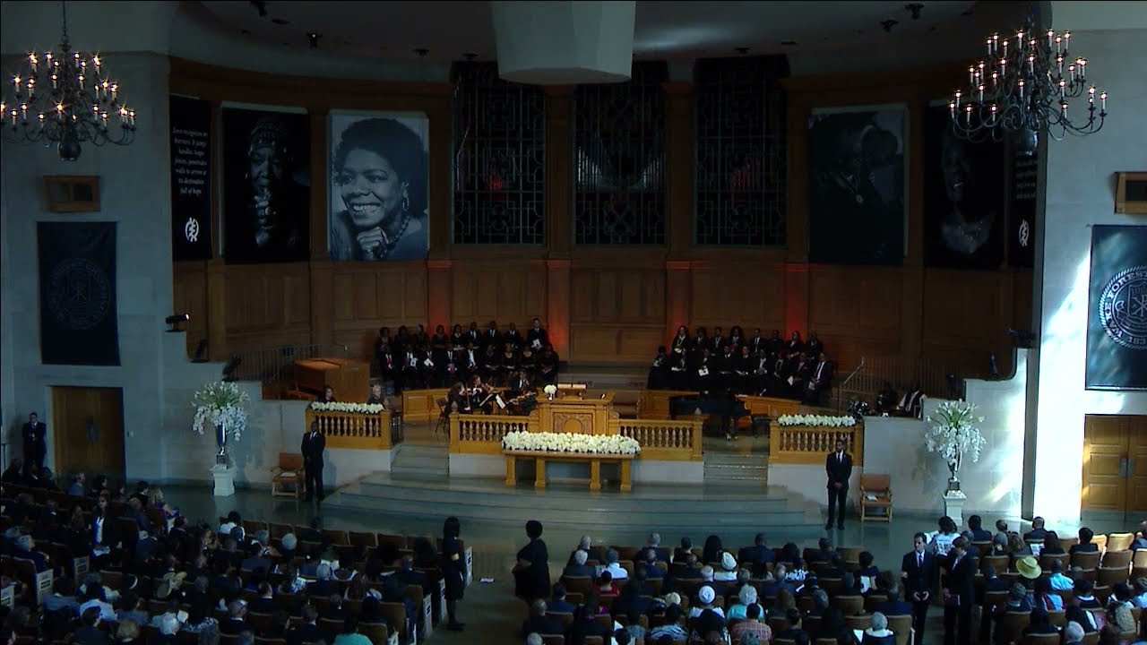 Maya Angelou Memorial Service