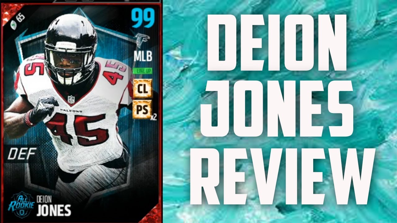 How Good is 97 Deion Jones? MUT 17 Player Review