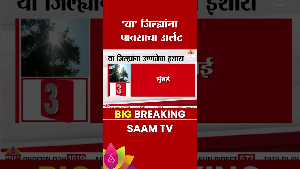 राज्यात ऊन-पावसाचा खेळ! कोकणात येलो अलर्ट, तर 'या' भागात पाऊस | Maharashtra Weather Update