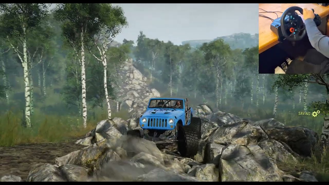 Extreme Rock Crawling - Snowrunner I Logitech G29