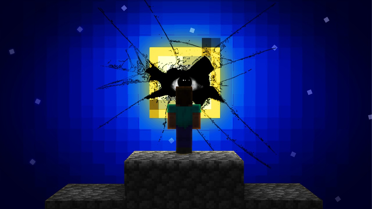 Something Broke Into This Minecraft World&rsquo;s Sky