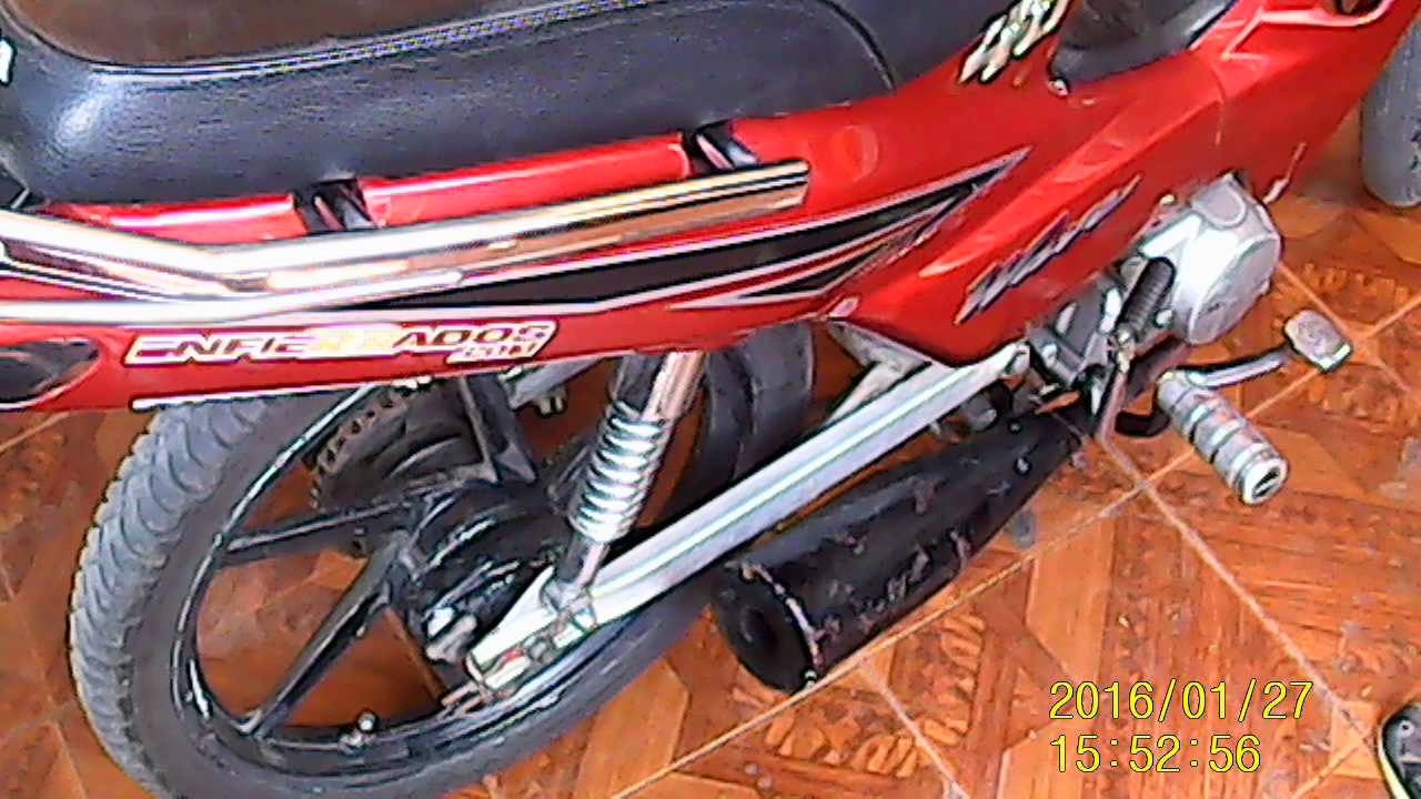 Honda Wave con cdi de titan 150 sin corte con avance
