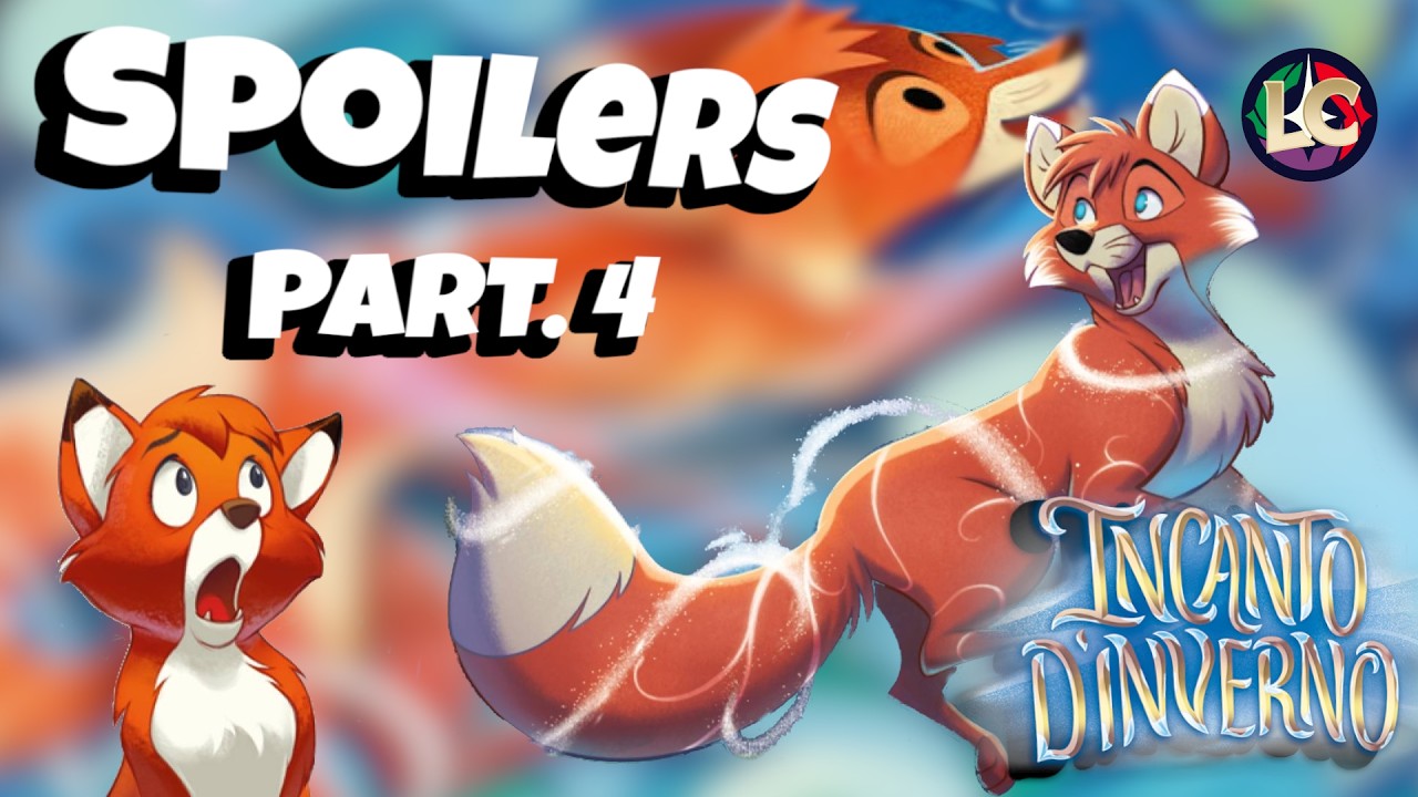 Red e Toby! - Disney Lorcana - Winterspell - Incanto D'Inverno - Spoiler Parte 4