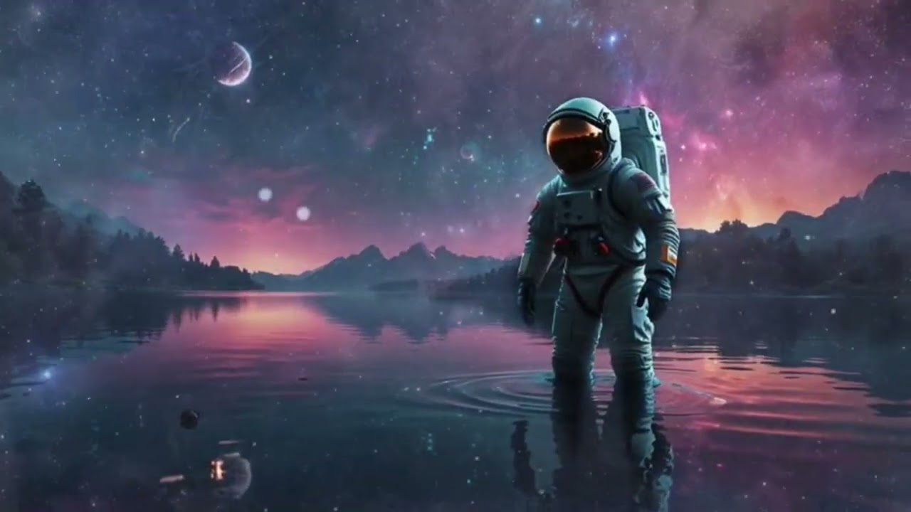 Relaxing Ambient Space Vibes Album 🚀 Beyond the Horizon