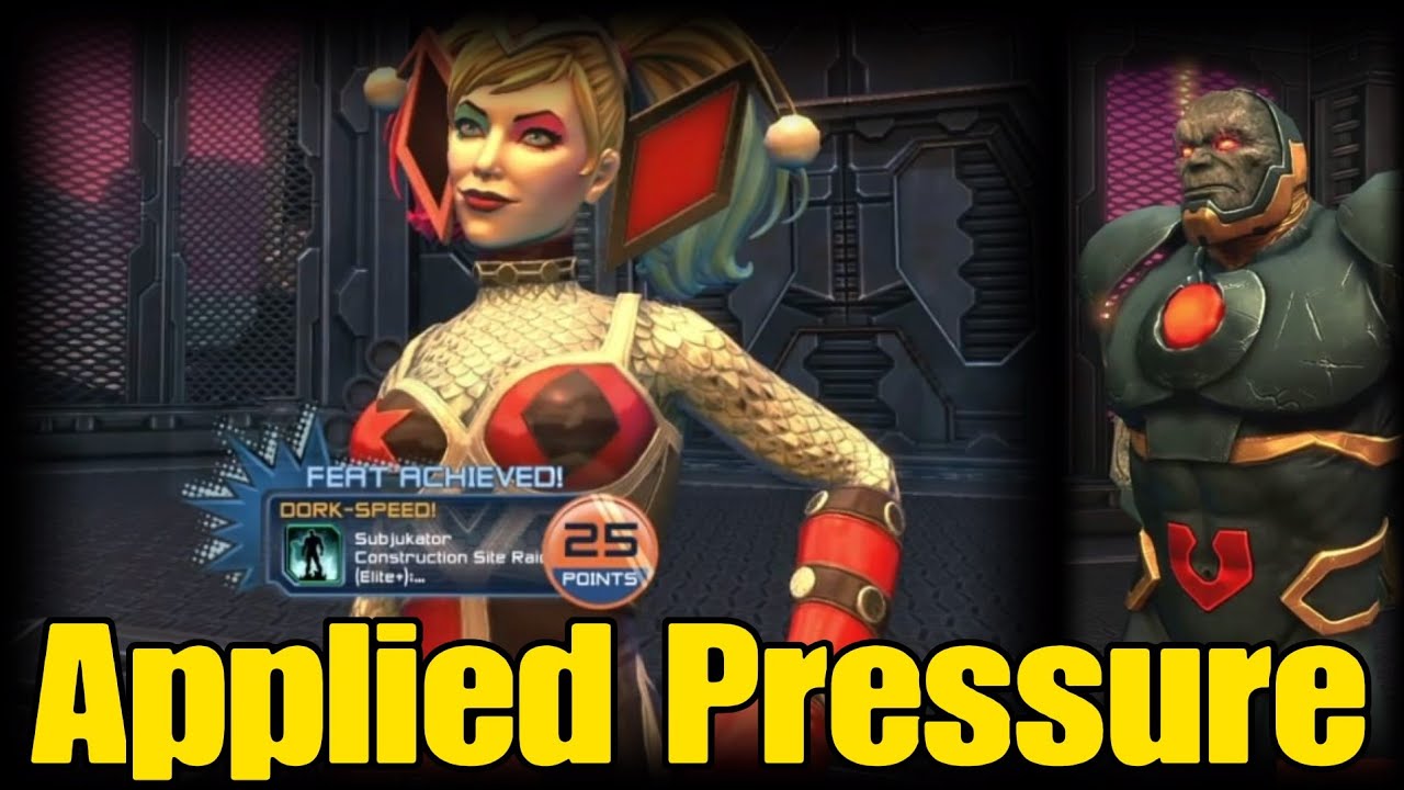 #DCUO | Dork-Speed Feat | League: Applied Pressure