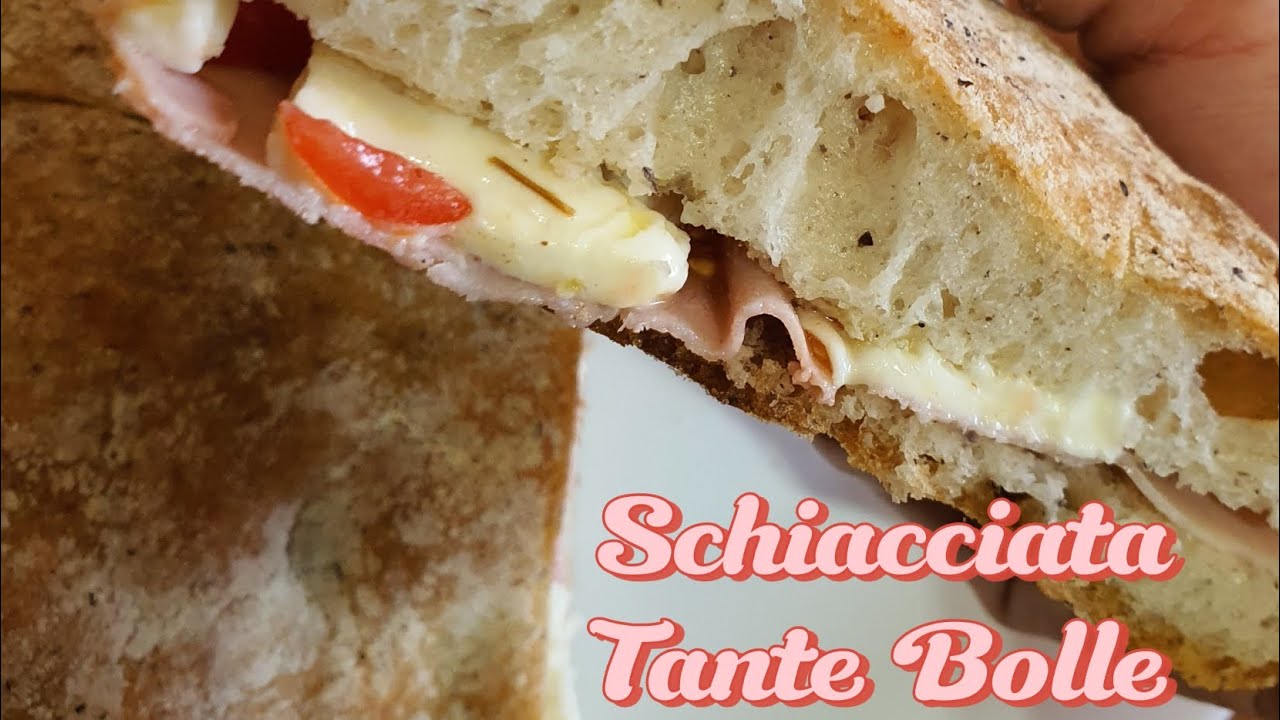 Schiacciata Tante Bolle Senza Glutine 😋