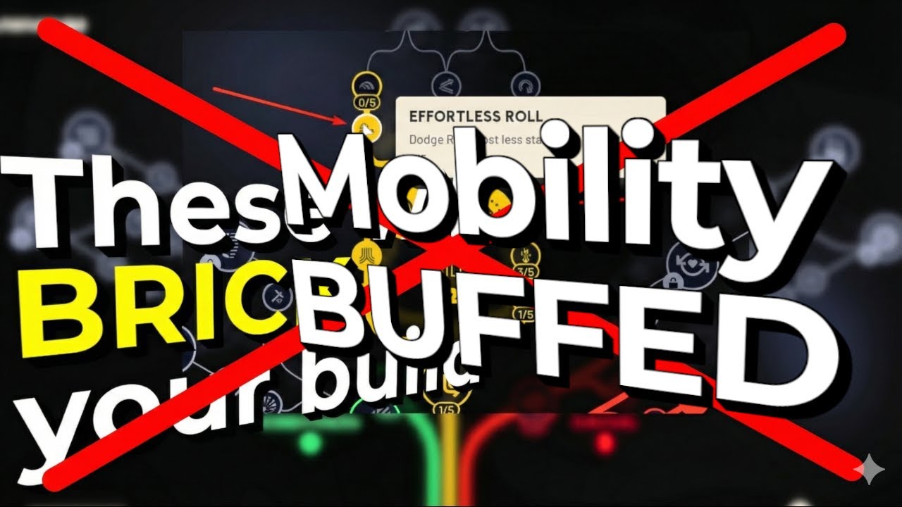 Two Mobility skills Buffed and tested! Effortless Roll & Calming Stroll ADS
