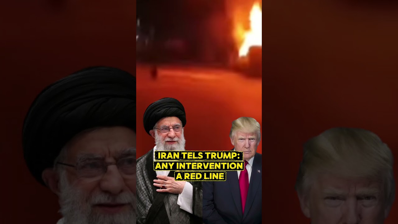 Breaking: Khamenei's Advisor Vows Strong Response If Us Intervenes In protests | Iran Protests