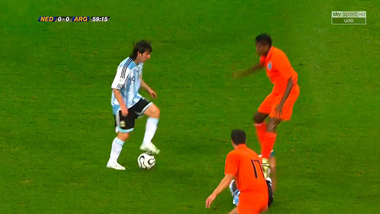 Lionel Messi vs Netherlands (World Cup) 2006 English Commentary HD 1080i50