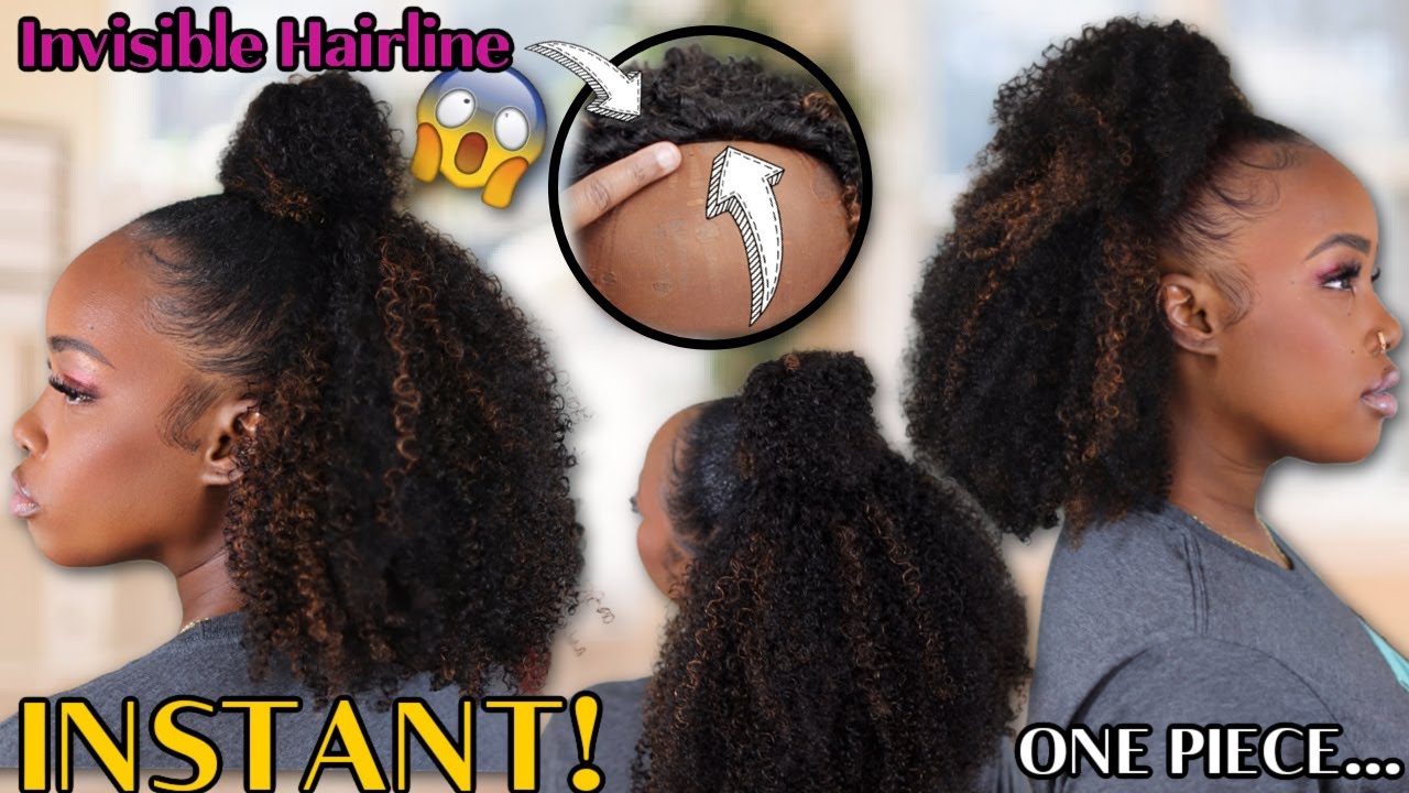 Welp! UNDETECTABLE Half Wig | The INSTANT Blend is 😱 Crazy!! | MARY K. BELLA ft. @CurlsCurls