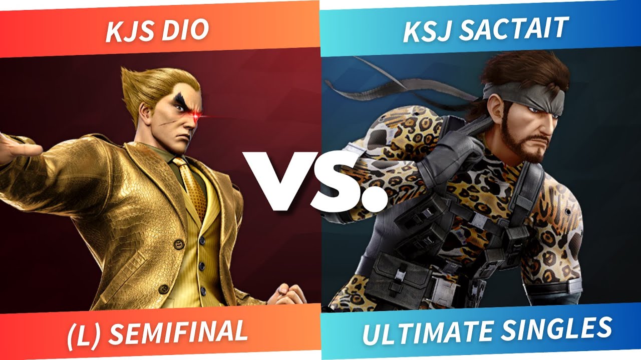 KJS-DIO (Kazuya) VS KJS-Sactait (Wolf/Snake) Losers Semis | Battle Frontier 1:  The Battle Tower