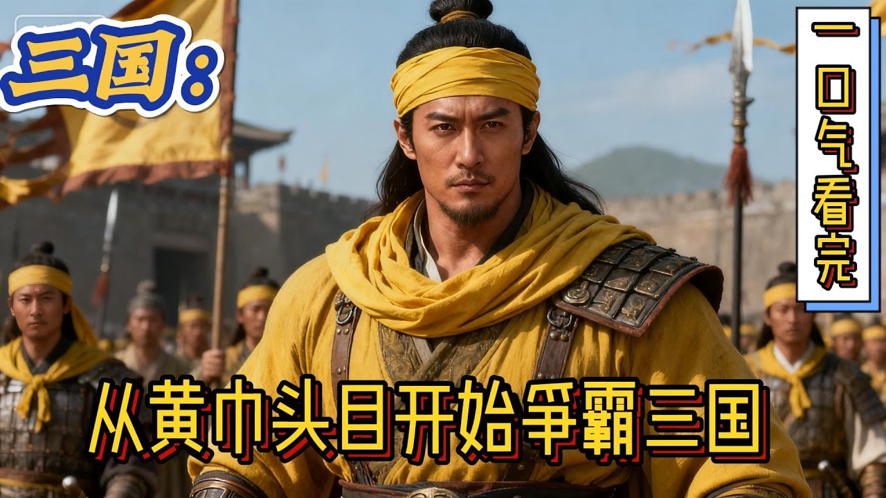 🔥完结！💥独家！《三国：从黄巾头目开始争霸三国》建安元年，各路诸侯正在忙着抢地盘，一个21世纪的灵魂穿越到汝南黄巾头目刘辟的体内，不一样的汉末群雄争霸展开了。#動漫 #穿越#有声漫画#爽文#三国#历史