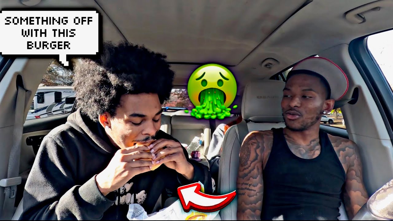 FOOD POISONING PRANK ON @dreicey TO SEE HIS REACTION…(HILARIOUS)