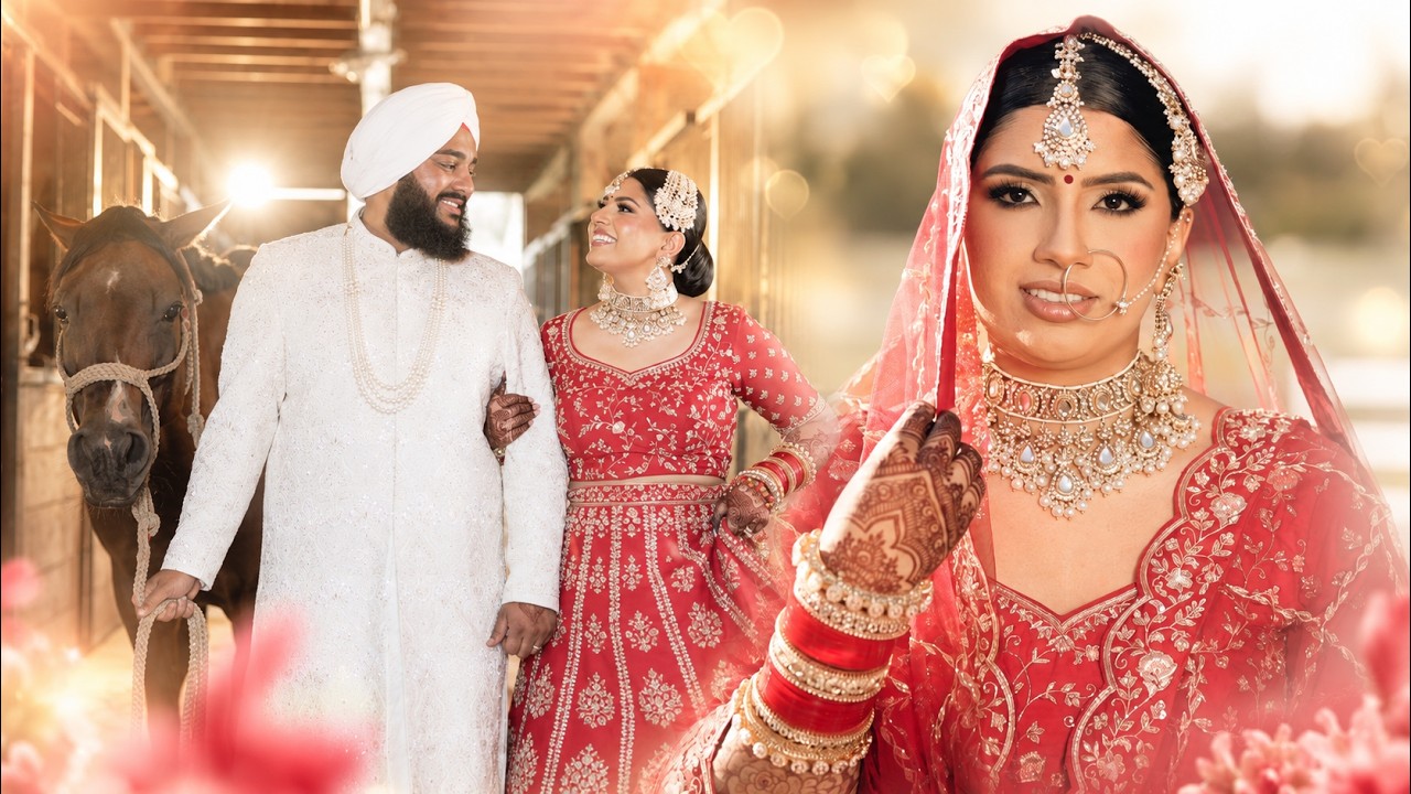 Sunny & Simran | Sikh Wedding Highlights 4K | Vancouver | Amavi Films |